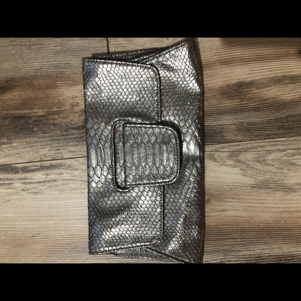 COPY - Big Buddha gray clutch